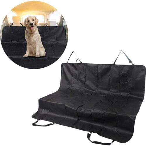 Dog Car Seat Cover Waterproof Pet Dog Travel Mat Hammock Washable Protective Mat Universal Travel Car Rear Back Seat Safety Pad