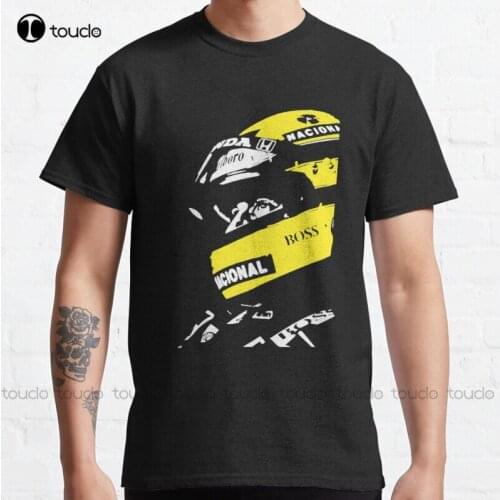 Racing 1 Championship Motorsport One Ayrton Senna Formula Ceramic Funny Gifts Graphic T Shirt T-Shirt Cotton Tee Shirt S-5Xl