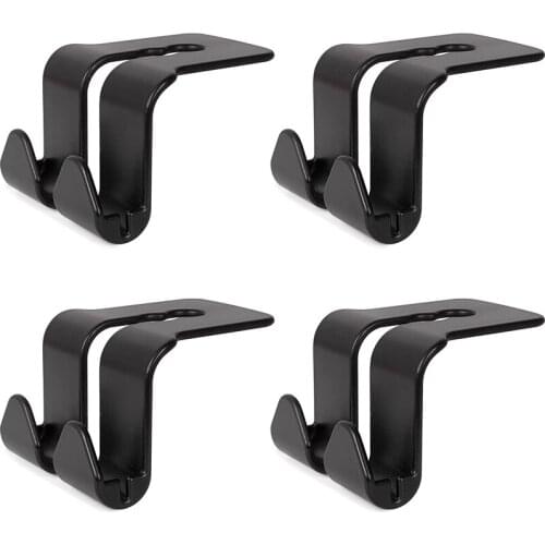Headrest Hooks for Car, Car Seat Hooks, Purse Hooks for Car Handbag Clothes Coats Grocery Bags Universal