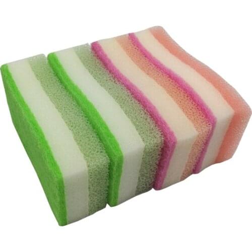 Kitchen small items cleaning sponge accessories dishwashing tools scourer useful things for tableware home comfort