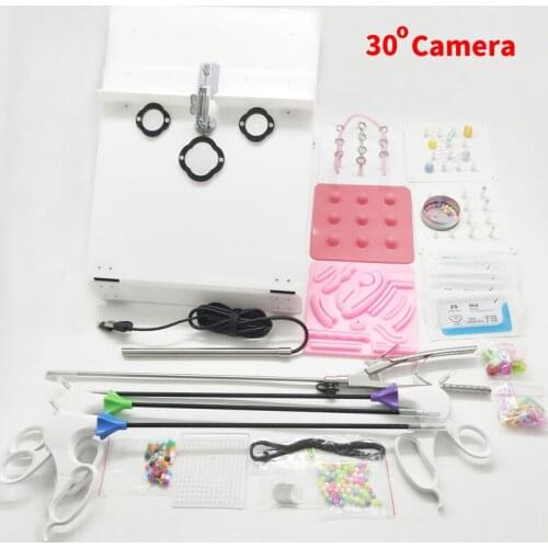 Laparoscopic Simulated Training Box Set With 30 Angle Camera Surgical Student Doctors Nurse Equipment Teaching Practice Tools