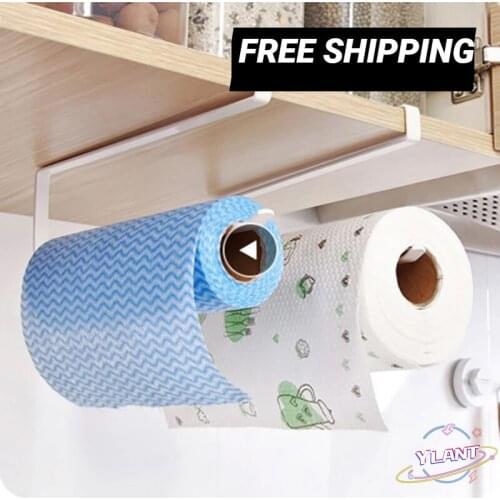 Home Storage Toilet Bathroom Storage Rack Hanging Shelf Kitchen Tissue Accessoriy Wall Stand Hanger Paper Roll Holder Towel Rack