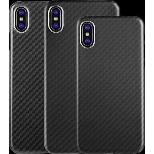 Upgrade Not Affect The Signal 100% Real Carbon Fiber Full edge Case Ultra-light Cover For iPhoneX XR XS MAX 8 7 6s Carbon Case