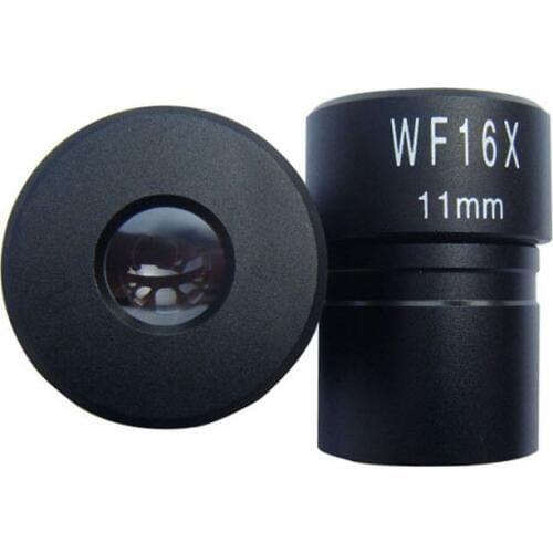 Pair of 16x Wide Field Microscope Eyepiece 23.2mm Mounting Size for Biological Microscopes