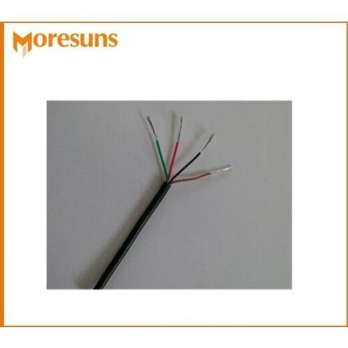 50m/roll 4 core silica gel wire 0.2 square soft silicone core high-temperature wire YGG multicore HI-TEMP WIRE