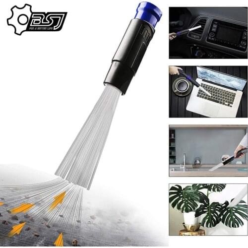 Dusty Brush Vacuum Cleaner Multifunction Straw Tube Dust Dirt Remover Brush Portable Universal Vacuum Cleaning Tool Dropshpping