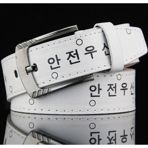 Womens Belt Square Metal Pin Buckle Mens Belt Hot Brand Fashion Punk Korean Womens Belt Jeans Accessories