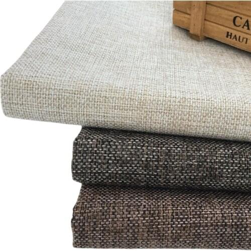 Width 70" Antique Plain Hessian Material Upholstery Sofa Fabric By The Yard For Tablecloth Dustproof Floor Cloth