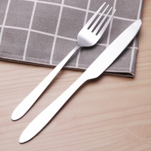 Stainless steel cutlery steak cutlery western food cutlery