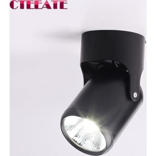 LED Surface Mounted Downlight 5W 7W 9W 12W 15W COB Black White Housing 360 Degree Rotatable 3000K 4000K 6000K Ceiling Spot Light