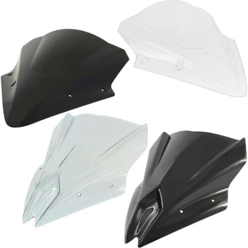 Double Bubble Windscreen Windshield Screen Shield For KAWASAKI Ninja 650 650R EX650 ER6F ER-6F 2017 2018 2019 P/N 39154-0352