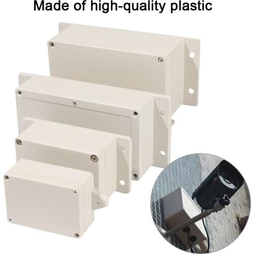 Waterproof Plastic Enclosure Box Electronic ip67 Junction Box Instrument Case Electrical Project Box ABS Outdoor Enclosure Case