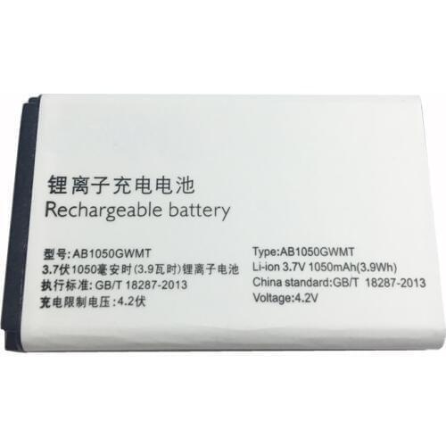 1050mAh AB1050GWMT AB1050FWMX For PHILIPS Xenium E103 X126 E106 X125 E255 X128 X116 High Quality Phone Battery
