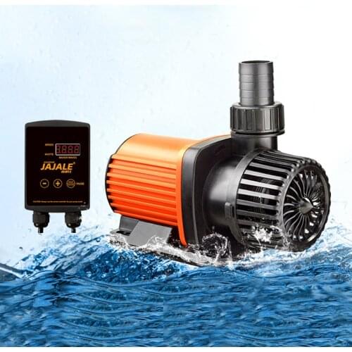 Ultra Quiet Aquarium Water Pump Variable Frequency Conversion for Fresh Saltwater Seawater Reef Fish Tank Pond W/ Wavemaker