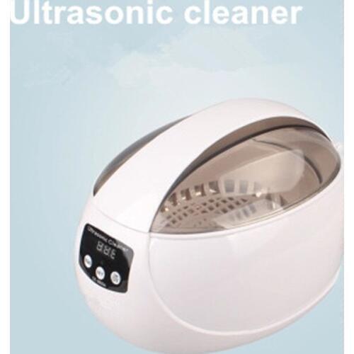 Ultrasonic cleaning machine household jewelry cleaner watch glasses denture cleaner 50W cleaning machine ABS ultrasonic cleaner
