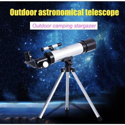 Astronomical Telescope with Portable Tripod Sky Space Observation Monocular Telescope Telescopio Binocolo Cannocchiale Jumelles