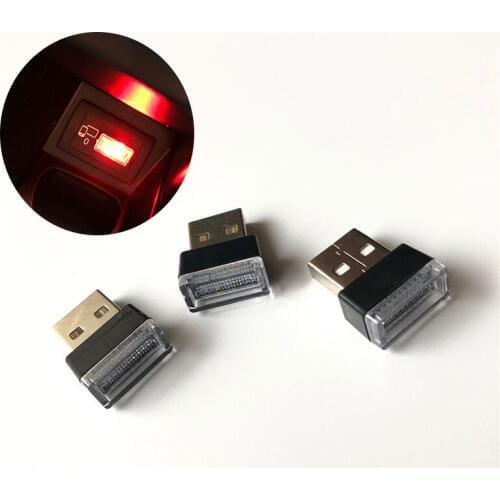 Car USB LED Atmosphere Lights for Toyota Camry Corolla RAV4 Yaris Highlander Land Cruiser PRADO Vios Vitz Reiz Succeed Aqua