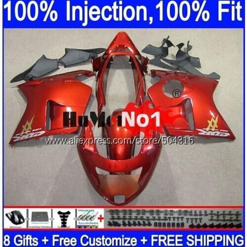 CBR1100 XX For HONDA Blackbird CBR 1100XX 96 93MC.95 CBR1100XX 2002 2003 2004 2005 2006 2007 02 03 05 06 07 Fairing orange Red