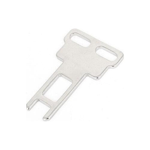 CZ-93-K1 Door Safety Interlock Switch Actuating Key Silver Tone