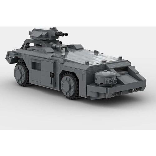 Kids Toy Gift M577 Military Series Armoured Vehicle MOC Building Block Film Assembly Model