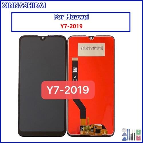 Display For Huawei Y7 2019 DUB-LX1 LX3 LCD Display Touch Screen Replacement For Y7 Prime/Y 7 Pro 2019 DUB-LX2 LX23 LCD Screen