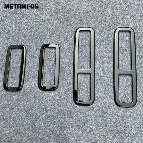 For Mitsubishi Delica 2020 2021 Rear Roof Air Condition Vent Outlet Cover Trim Molding Sticker Interior Accessories Car Styling