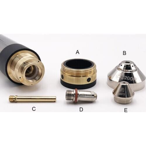 CNC Water Cooled Plasma cutting Torch FY-A160 FY-A200 200A A200Y21 A200Y19 A200Y17 A200Y15 A200Y13 A200A FY-A200H consumables