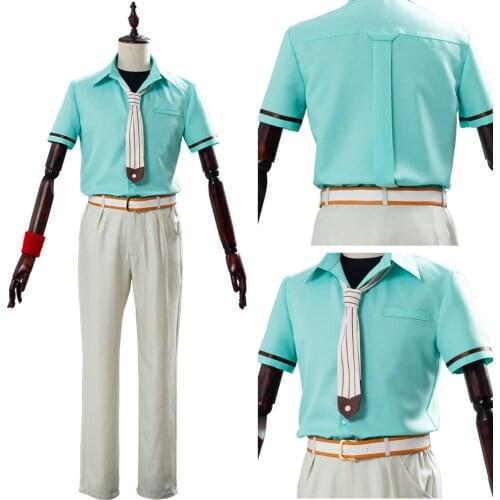 Jibaku Shounen Hanako-kun Minamoto Kou Cosplay Costume Halloween Uniform Male Female