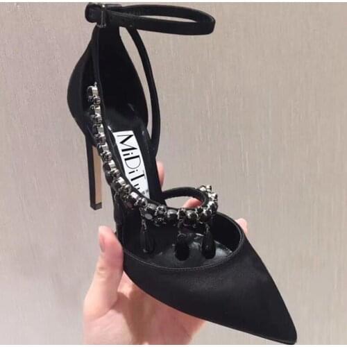 MiDiTu Womens High-heeled Shoes