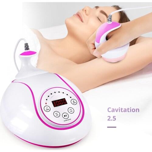2021 New Update 60K Cavitation 2.5 For Body Fat Burning Weight Loss Vibration Body Massage Beauty Device