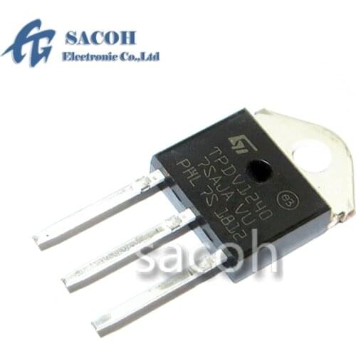 New Original 10PCS/Lot TPDV1240 TPDV1240RG or TPDV1225 or TPDV1040 or TPDV1025 TPDV840 TPDV640 TOP3I 40A 1200V TRIACS