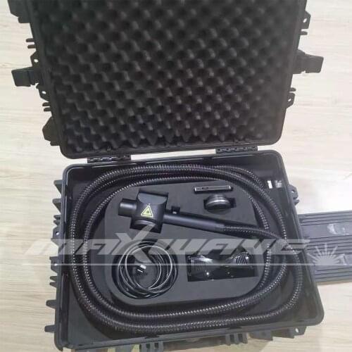 Portable Laser Rust Removal Gun Fiber Laser Cleaning Machine On Sale For Metal Cleaning Laser cleaner price for deposite