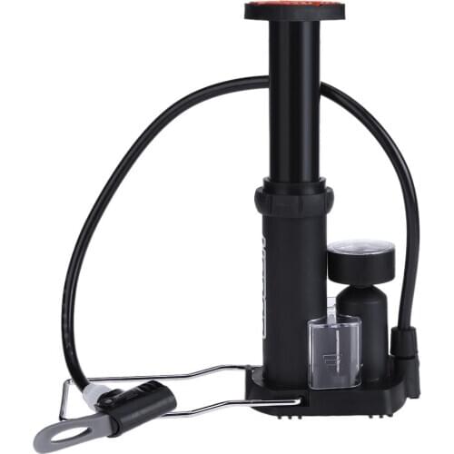 Mini Portable High-pressure Foot Pump Bike Bicycle MTB Tire Floor Inflator High Pressure Bicycle Pump