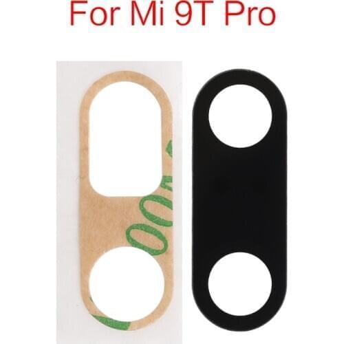 10pcs/lot Rear Back Camera Glass Lens Cover For Xiaomi 9T Pro With Sticker Adhesive Replacement Parts