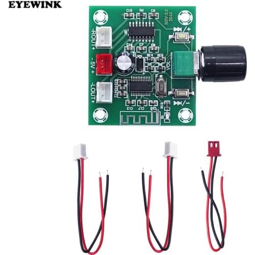 XH-A158 ultra clear Bluetooth 5.0 power amplifier board pam8403 small power DIY wireless speaker amplifier board 5W*2