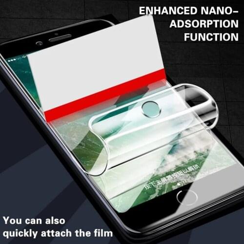 Safety Full Protection Film For iPhone 7 8 6 6S 5 5S SE 2016 2020 Hydrogel Film Screen Protector For iPhone 6 6S 7 8 Plus Film