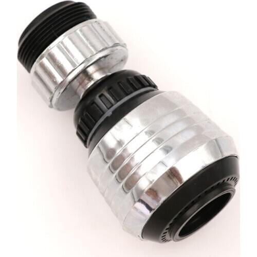 360 Degree Rotate Swivel Faucet Nozzle Filter Adapter Water Saving Tap Aerator Diffuser Bathroom Tools