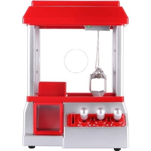 2021 Coin-operated Childrens Toy Puzzle Crane Machine Candy Doll Carving Machine Claw Arcade Game Mini Vending Machine