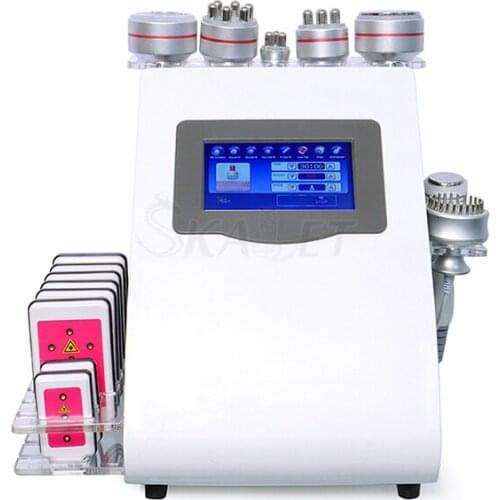 Beauty Salon 9in 1 Cavitation RF Vacuum Ultrasonic Body Sculpting Fat Dissolving Anti-wrinkle Skin Firming Equipment