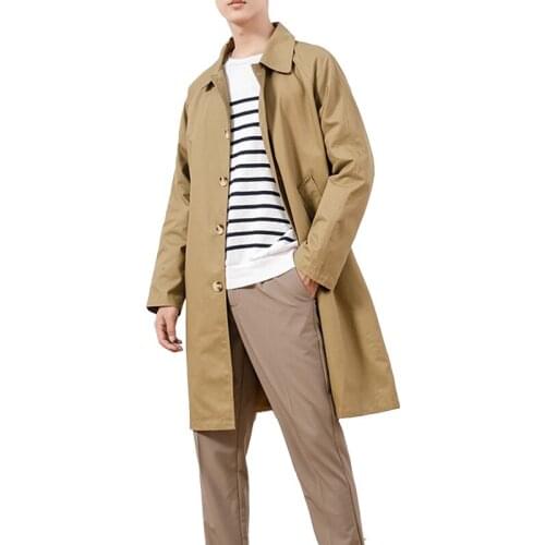 LFFMHMT Men's Trench Coats