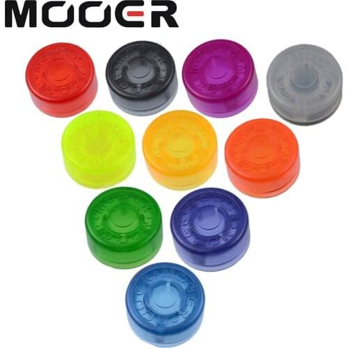 MOOER Footswitch Topper Protector Colorful Plastic Bumpers for Guitar Pedal Accessories Candy Color Random