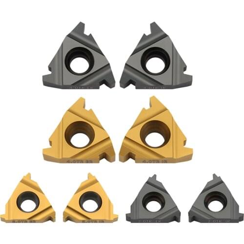 10pcs carbide thread insert 16ER/IR 22ER/IR 1.5TR 2TR 2.5TR 3TR 4TR 5TR 6TR threading insert trapezoidal lathe thread tool blade