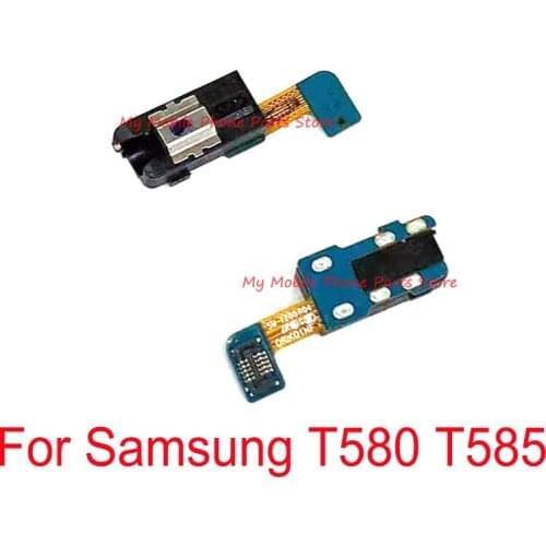 Earphone Headphone Audio Jack Flex Cable Spare Part For Samsung Tab A 10.1 T580 T585 SM-T580 SM-T585 Repair Replacement Parts