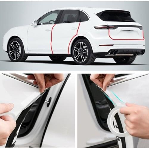 3/10M Transparent 3D Car Wrap Sheet Roll Film Sticker Motorcycle Automobile Styling Waterproof Protection Film Anti-Collision