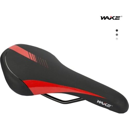 WAKE Bicycle Saddle PU Waterproof MTB Saddle Road Mountain Bike Seat Bicyle Cushion Accessories