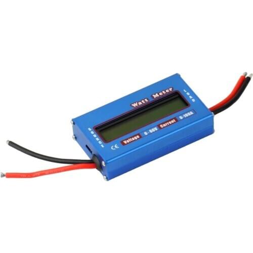 1pcs 100A 60V DC RC Helicopter Airplane Battery Power Analyzer Watt Meter Balancer 0.01V Resolution