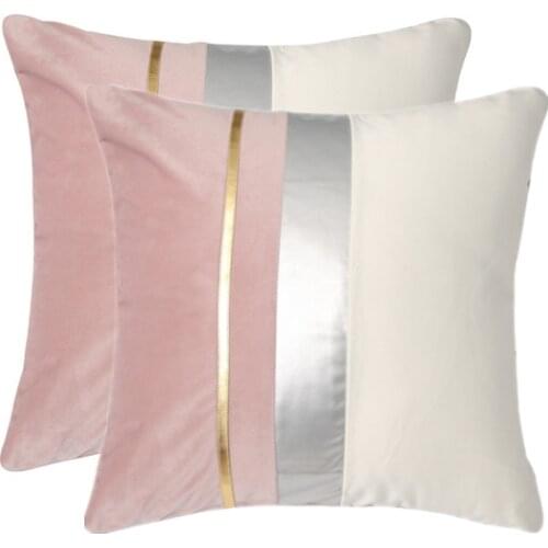 Pack of 2Pcs Luxury Velvet Cushion Cover 45x45 30x50cm Throw Pillow Cover Decorations For Sofa Couch Decorative Cushion Covers