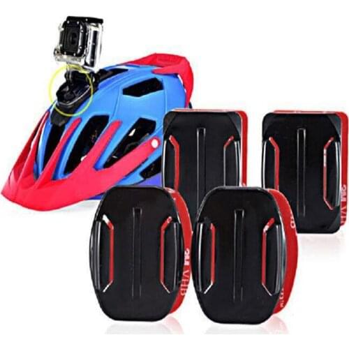 Vlog Square Base for Action HD Camera Mobie Curved+Flat Surface with 3M VHB Adhesive Sticky Mount for GoPro Hero 4 3 2 1 DV Kit