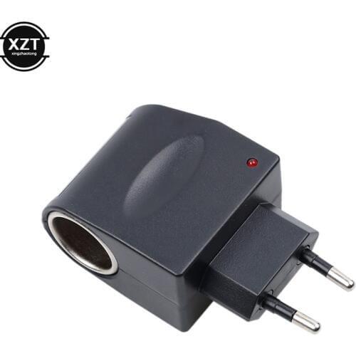Car Cigarette Lighter Wall Power Socket Plug Adapter Converter 220V AC to 12V DC EU US Plug Super Qaultiy
