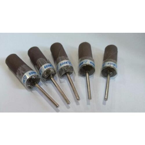 Free Shipping 10 pcs 180-5000 Grit Sandpaper Polishing Burs Stick Roll Dental Beauty Craft 2.35mm Tool